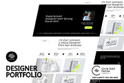 Designer Portfolio Squarespace Web, a Squarespace Template by bonjourdsgnco (Thumbnail 1 of 11)
