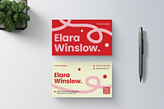 Red Business Card, a Business Card Template by Annora Studio (Thumbnail 3 of 6)