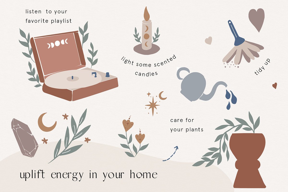 Self Care, Yoga & Mindfulness, a Healthcare Illustration by Camara Design (Photo 4 of 9)