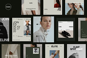 ZAVI | Instagram Post Bundle, a Social Media Template by The Aesthetic Studio (Thumbnail 1 of 10)