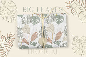 Tropical Vector Patterns - Leaves