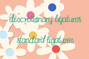 Animated Font - Heavenly Milo, a Script Font by ana & yvy (Thumbnail 6 of 8)