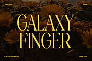 Galaxy Finger Elegant Serif Font, a Serif Font by UICreative (Thumbnail 1 of 13)
