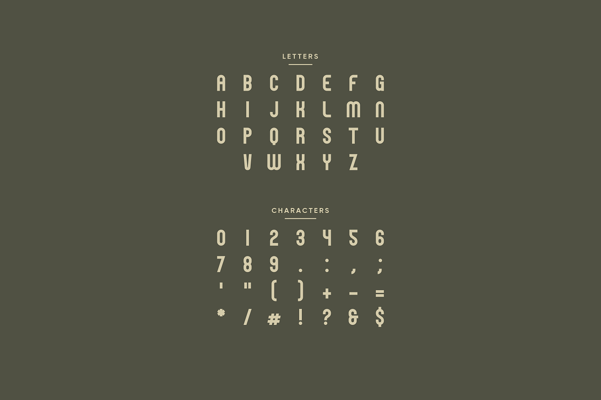 Mixacuyo - Modern Condensed Typeface, a Font by Letterna (Photo 3 of 4)