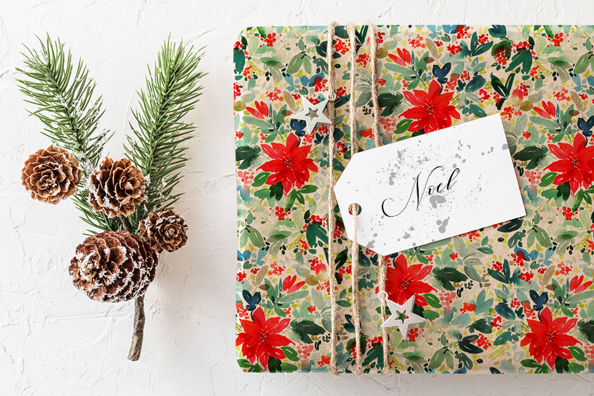 3 Christmas Seamless Pattern, a Pattern Graphic by Karma (Photo 2 of 8)