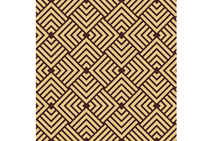 Seamless Geometric Vector Background, an Education Illustration by FineArtStudio