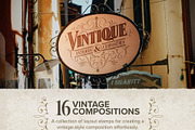 Vintage Lettering Brush Toolbox, a Brush Add-On by Nico-Ng (Thumbnail 8 of 21)