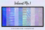 Iridescent Mix 1, a Texture Graphic by Julie Campbell (Thumbnail 1 of 5)