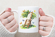 Christian Rustic Summer Clipart, an Illustration by Sublimation Artist (Thumbnail 5 of 6)