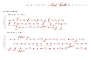 Mendi Wealth Cyrillic Font, a Script Font by IraDvilyuk (Thumbnail 11 of 12)