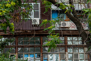 View of a residential building, an Architecture Photo by Schreibikus