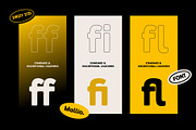 Mallio – Rounded Modern Display Font, a Sans Serif Font by Drizy (Thumbnail 5 of 10)