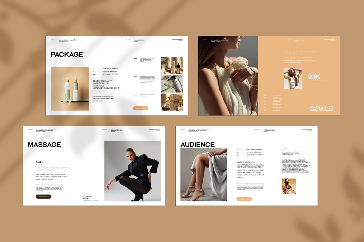 Designer Portfolio Template preview 5