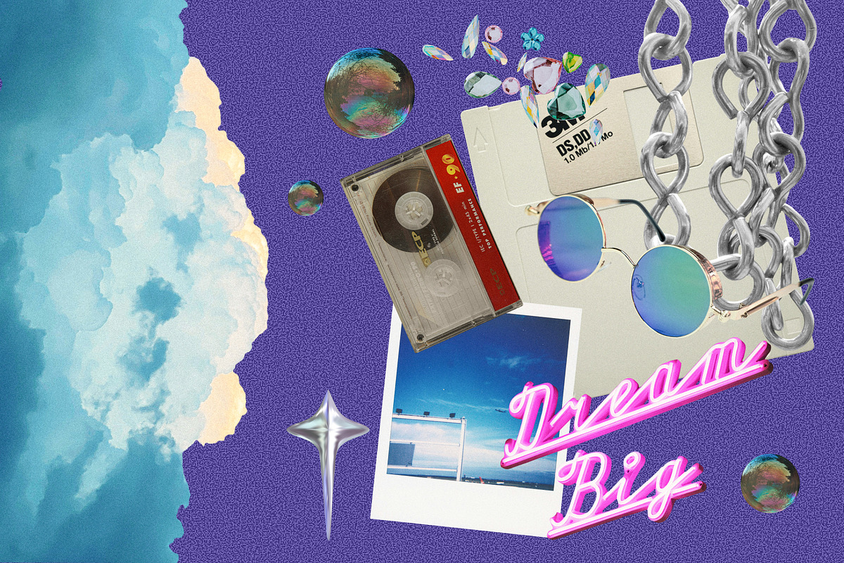 Y2K Glow & Dreamy Objects Pack, an Object Graphic by Anzhelika (Photo 3 of 10)