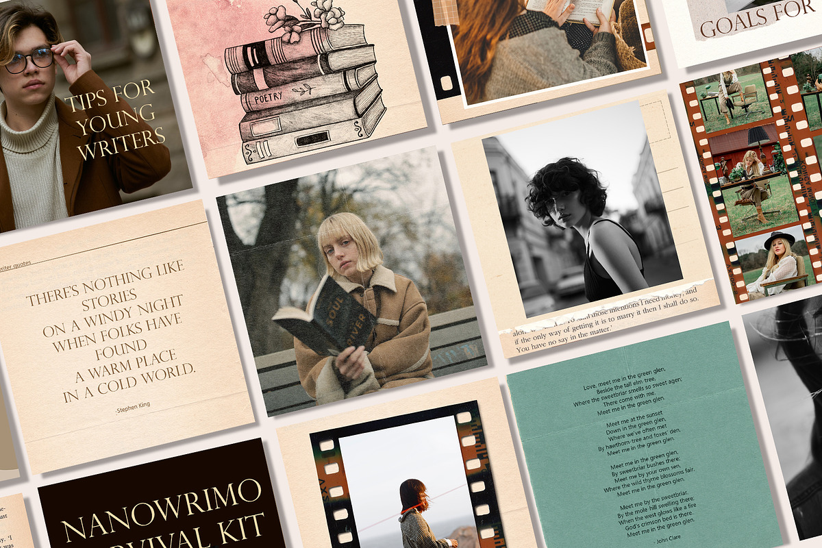 Author Collection, a Social Media Template by Scarlet Heath Art (Photo 21 of 21)