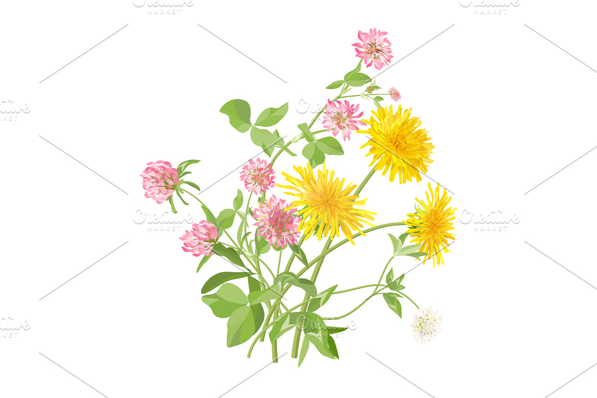 Vector object brushes. Clover, a Brush Add-On by Peolla (Photo 14 of 14)