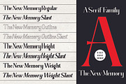 The New Memory, a Serif Font by TM Type (Thumbnail 13 of 17)