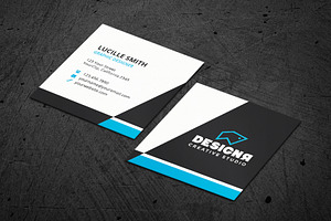 Corporate Square Business Card