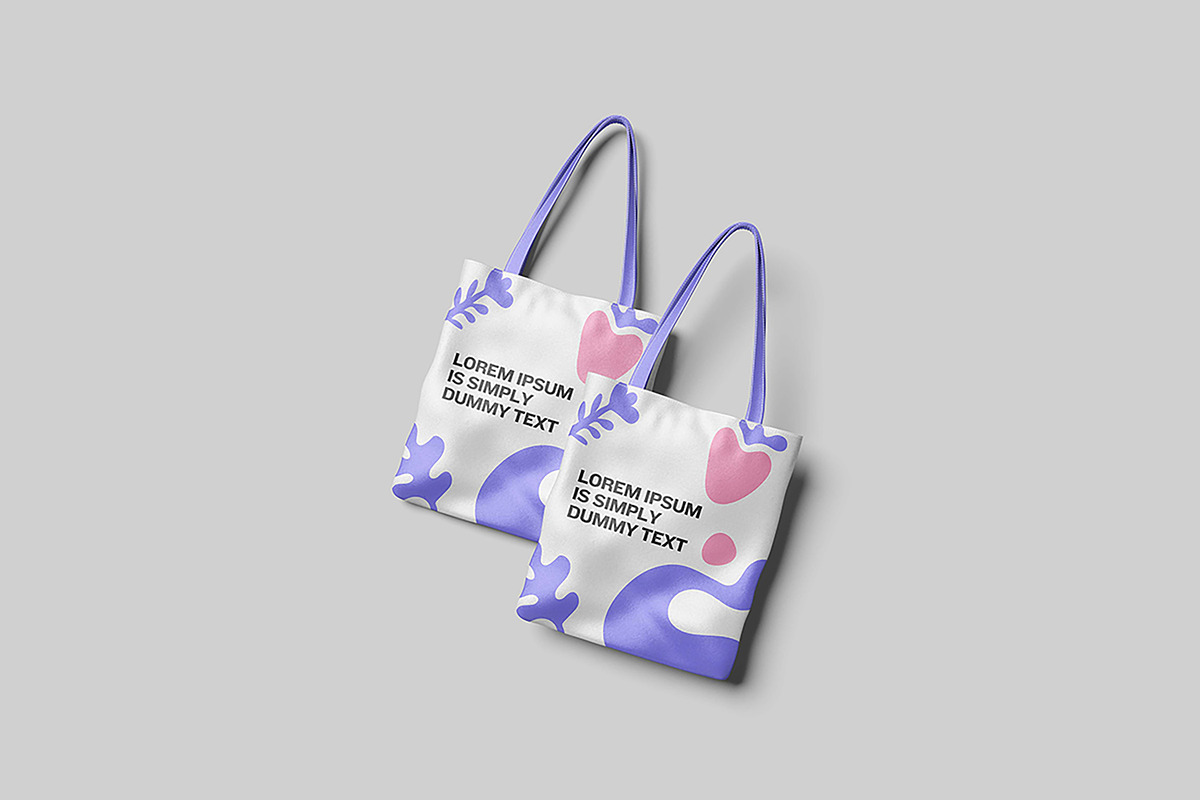 Tote Bag Mockup, an Apparel Mockup by NyakBiett (Photo 5 of 5)