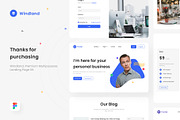Windland Multipurpose Landing Page, a Landing Page Template by Product Experience (Thumbnail 5 of 6)
