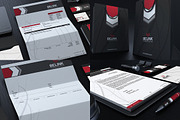 Red And Black Corporate Identity, a Stationery Template by Marvel (Thumbnail 5 of 5)