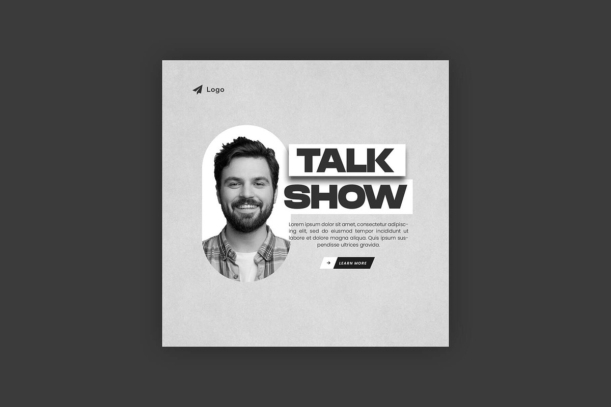 Podcast Social Media Post Bundle, a Social Media Template by Saman Osama (Photo 10 of 12)