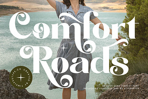 Comfort Roads Groovy Serif Display