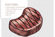 Backyard BBQ Clipart PNG, a Food Illustration by MockupWizard (Thumbnail 4 of 5)