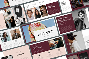Pointe - PowerPoint Template, a Presentation Template by Bervisual