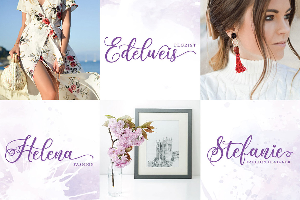 Beauty Gadish Script, a Script Font by Almeera Std (Photo 8 of 10)