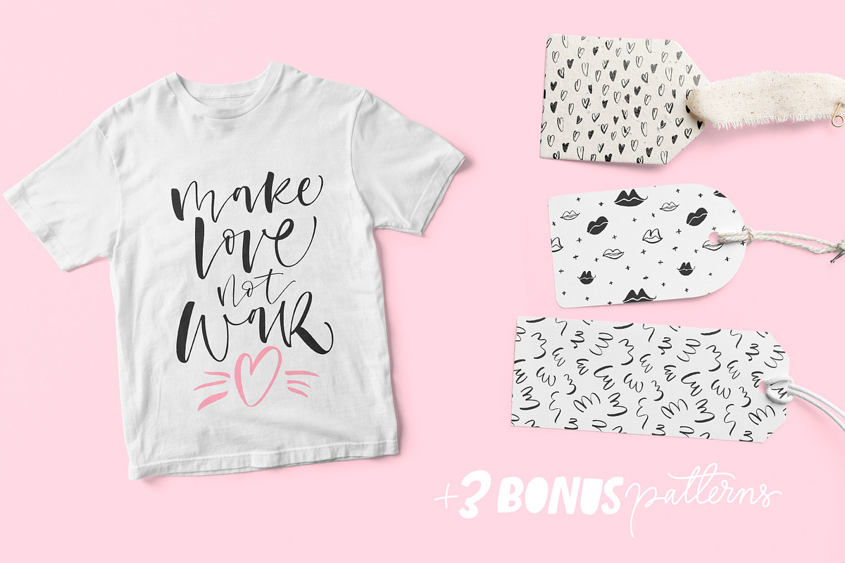 Love lettering collection., a Decorative Illustration by Asya Mix (Photo 7 of 11)