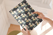 Jasmine Flowers Pattern, a Wallpaper Graphic by Bloomart Studio (Thumbnail 3 of 4)