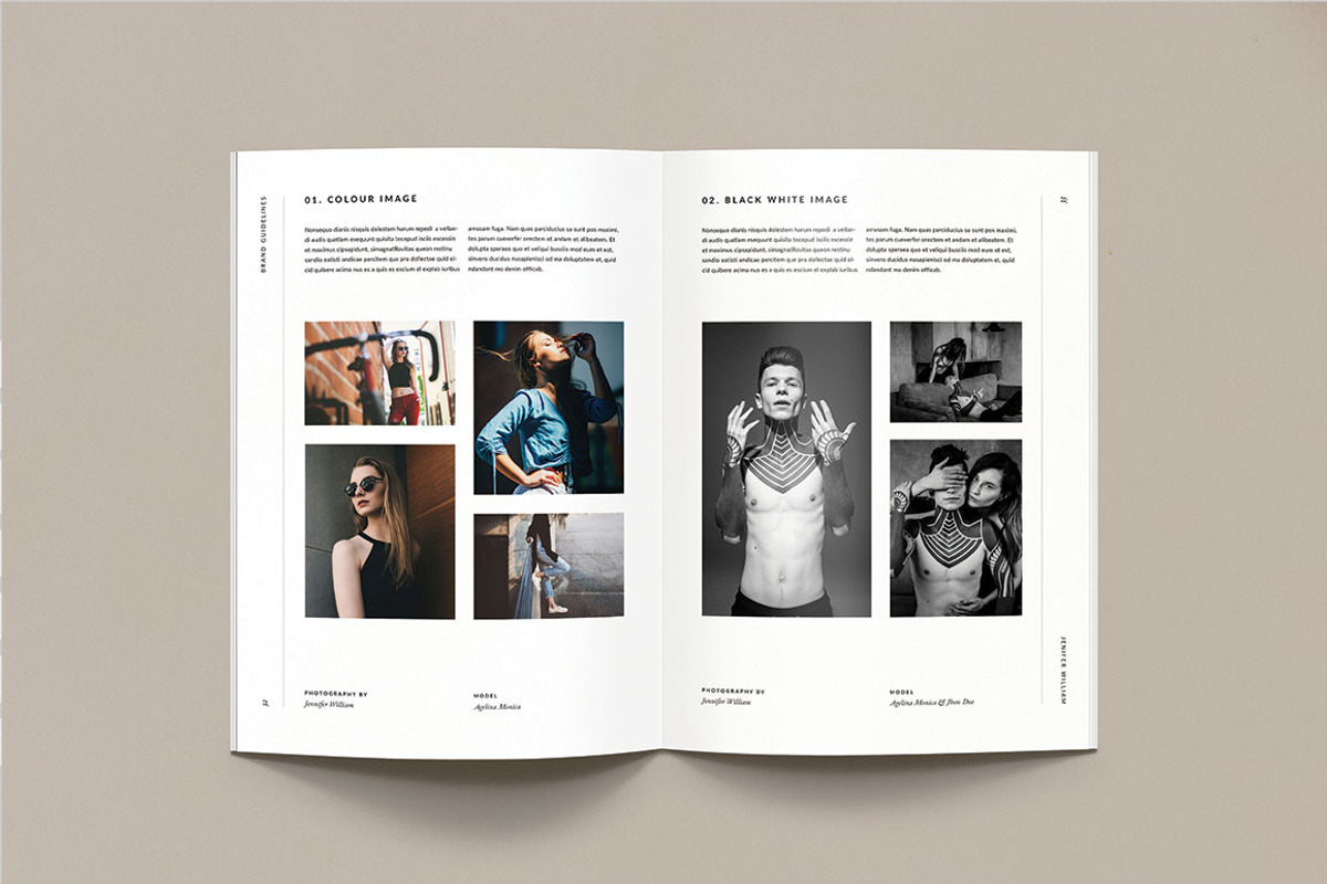 Brand Guidelines, a Brochure Template by Occy Design (Photo 15 of 16)
