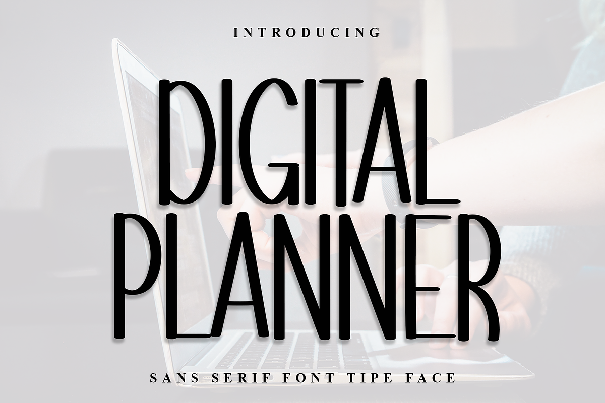 Digital Planner, a Script Font by InermediaSTUDIO (Photo 1 of 8)