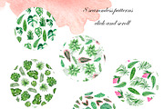 Watercolor jungle set, an Illustration by Watercolor & sketches (Thumbnail 10 of 13)