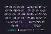 Rose Torture Typeface, a Serif Font by alit design (Thumbnail 10 of 20)