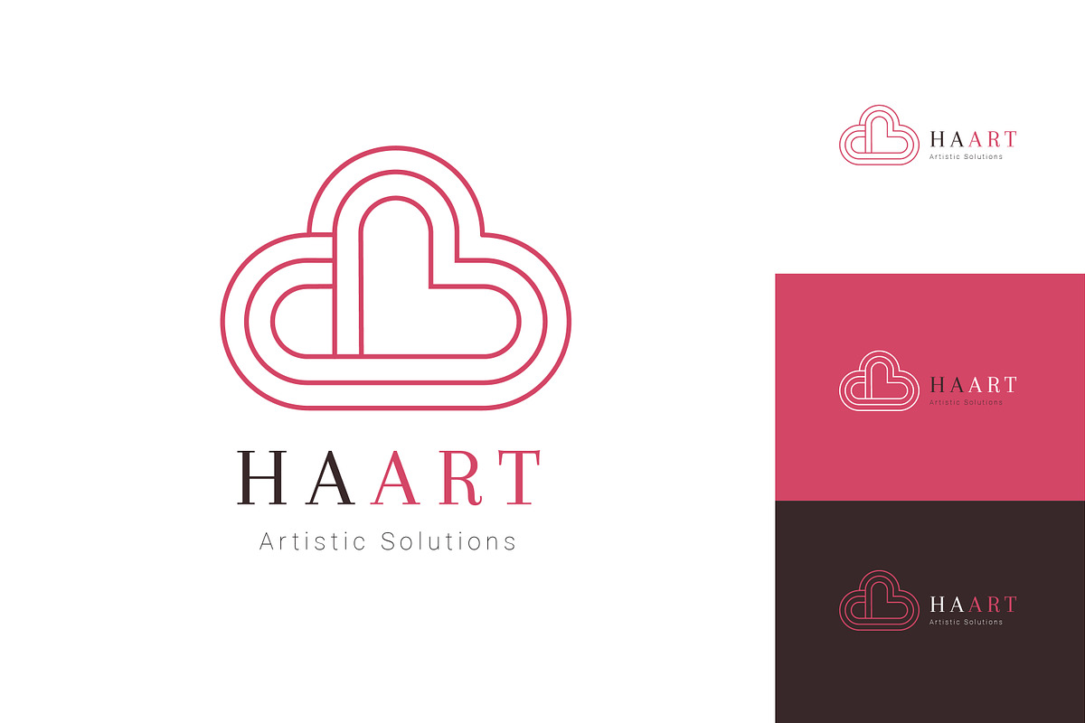 Haart Logo Template, a Branding & Logo Template by The Tint Pro (Photo 3 of 3)