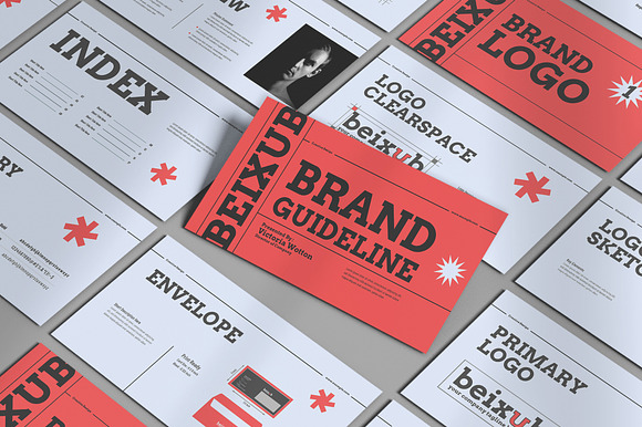 Creative And Bold Brand Guideline preview 8