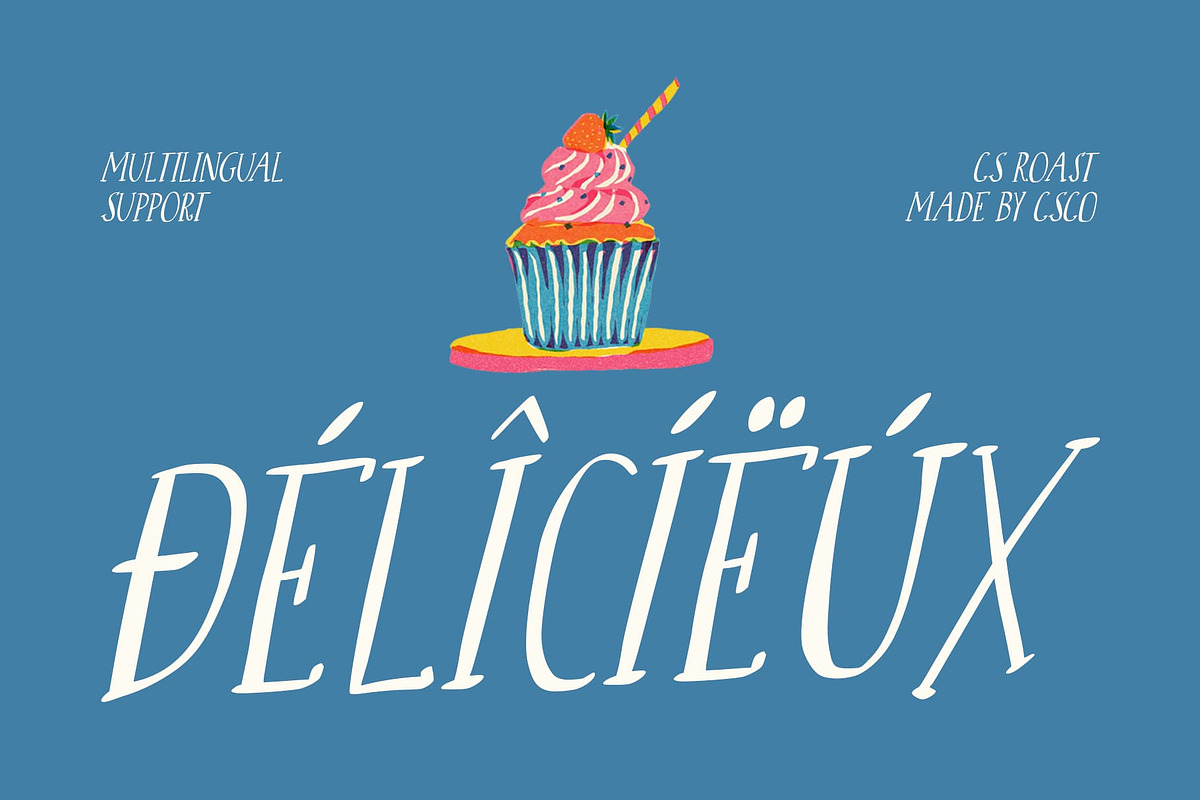 CS Roast – Whimsy Handwritten Font, a Handwritten Font by Craft Supply Co. (Photo 6 of 8)