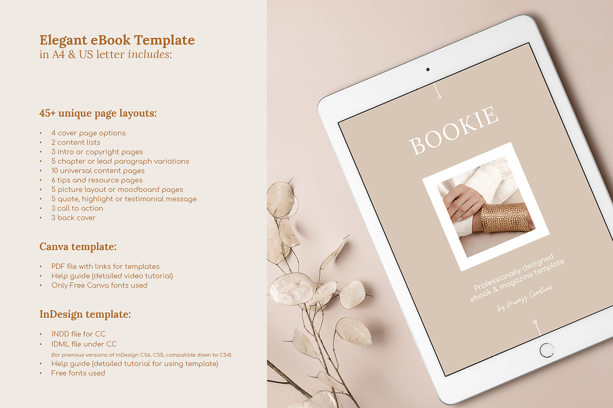 4 in 1 Course Creator Super Bundle E, a Magazine Template by Mirazz (Photo 19 of 48)