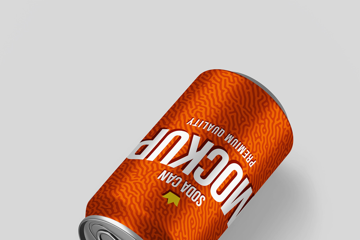 Realistic Soda Can Mock-up, a Print Template by Propex (Photo 9 of 19)