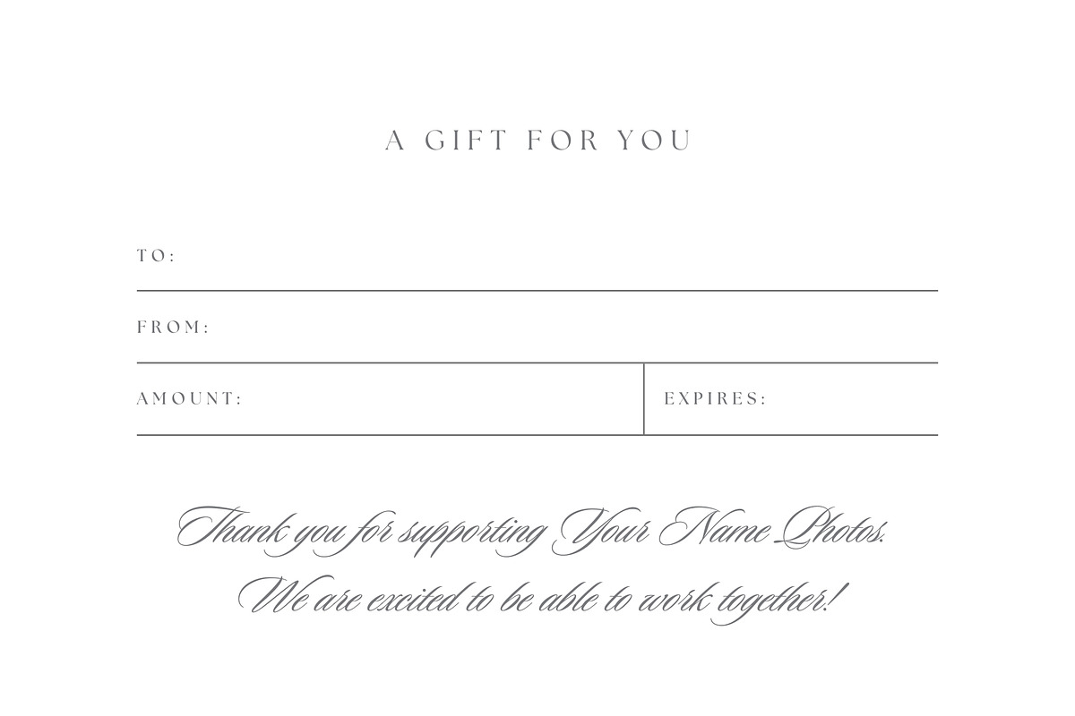 Canva Gift Card Template, a Stationery Template by roselindoco (Photo 2 of 2)