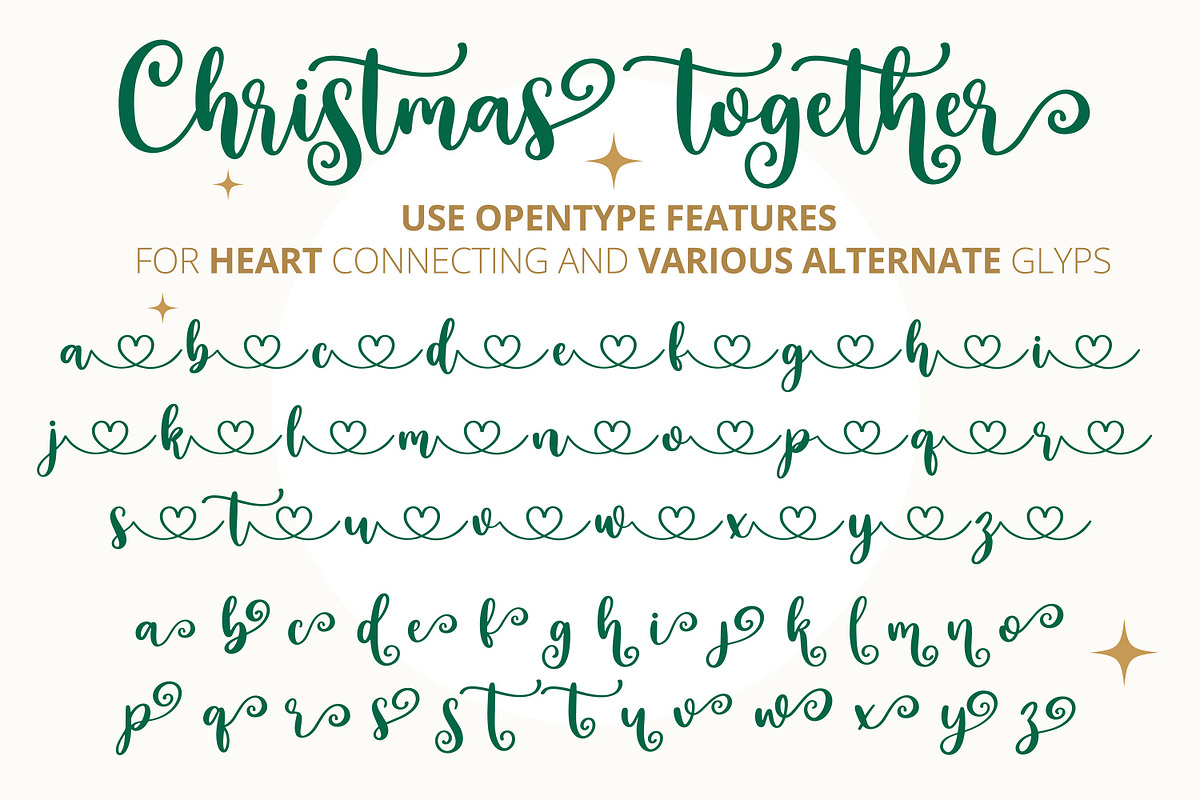 Christmas Together, a Handwritten Font by BitongType (Photo 11 of 12)