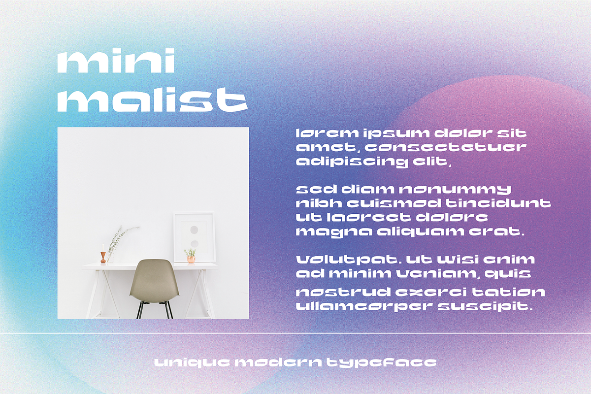 Zuccini - Unique Modern Typeface, a Sans Serif Font by HipFonts (Photo 5 of 10)