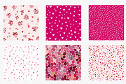 cute pink valentines day digital pap, an Illustration by CreationArt (Thumbnail 4 of 5)