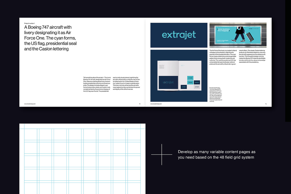 Minimal Portfolio Template, a Presentation Template by Typefool's Shop (Photo 8 of 9)