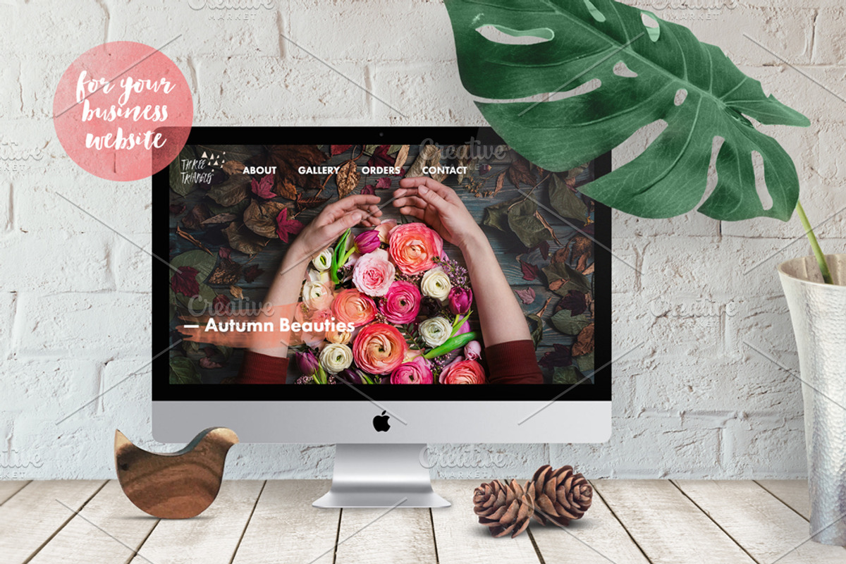 Girly Logos + Creation Kit w/ Fonts, a Branding & Logo Template by ...