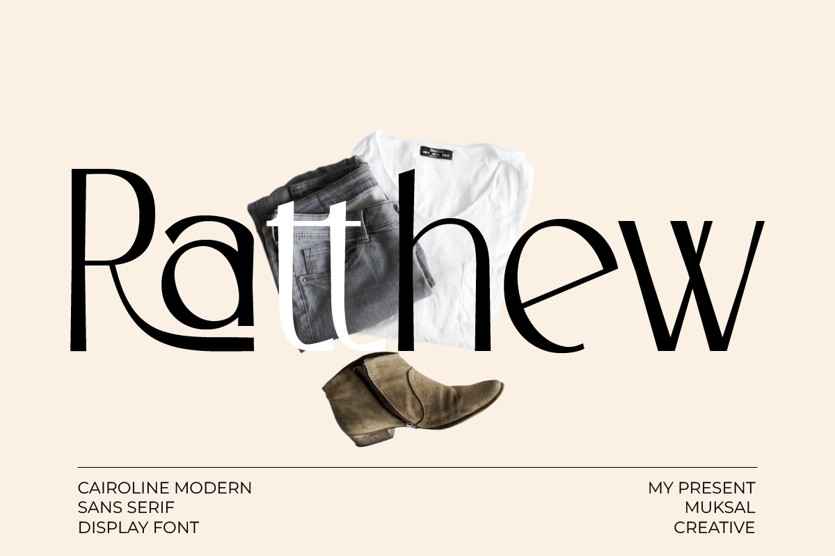 Cairoline, a Sans Serif Font by Muksal Creative (Photo 4 of 10)