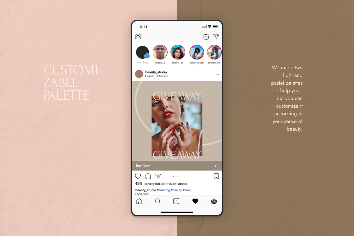 Yemoja — Templates for Figma, a Social Media Template by Mad Mermaid (Photo 7 of 13)