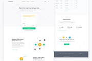 Alertbitcoin — Single Page PSD, a Landing Page Template by artemmashirov (Thumbnail 2 of 3)